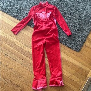 PJ Masks Owlette Red Kids Costume Jumpsuit Size 3-4T